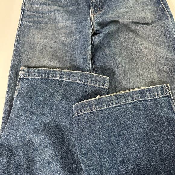 Mother The Hustler Sidewinder Jeans 27 Cowboys Don’t Cry Flare High Rise - Picture 13 of 14